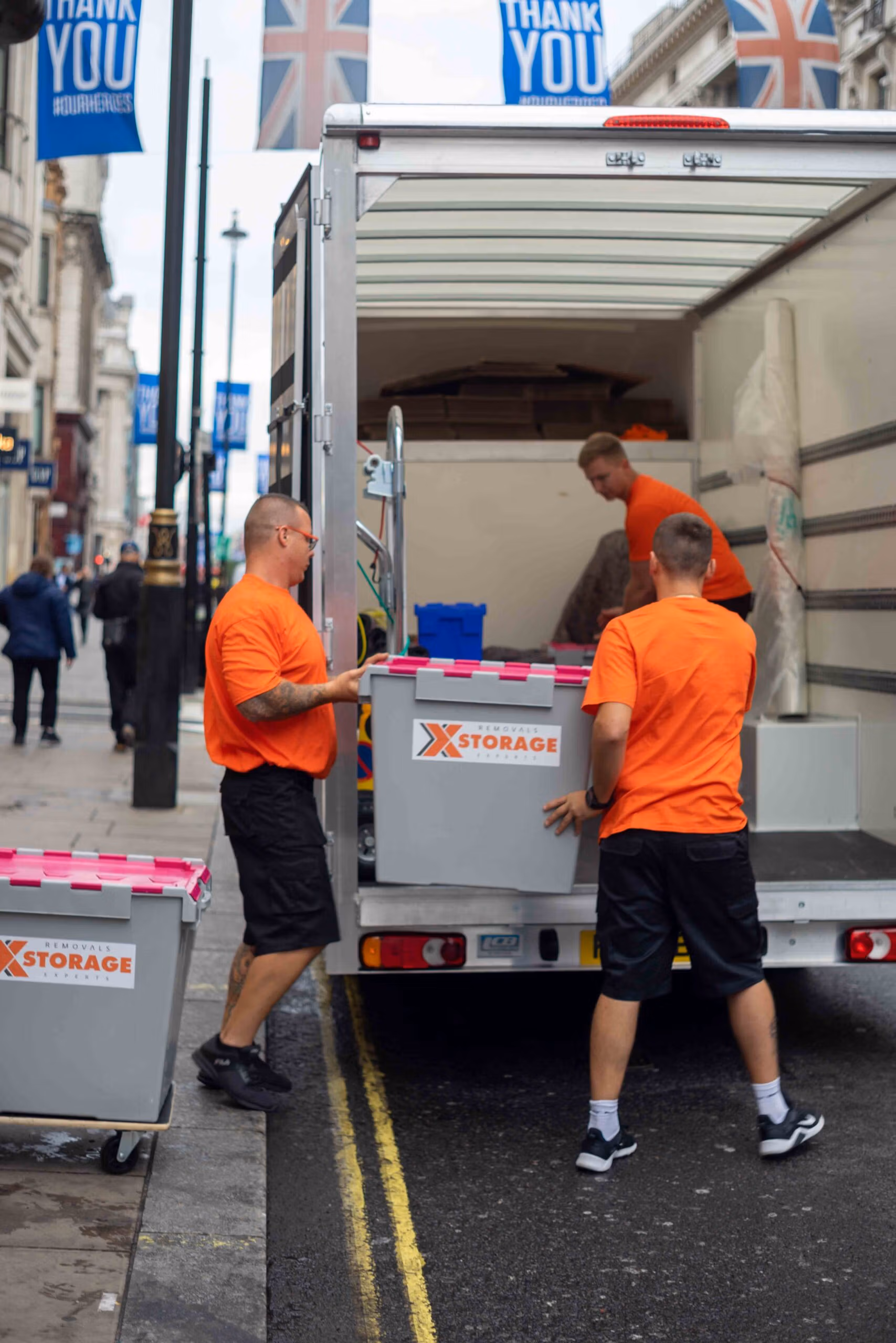Business storage and collection in London
