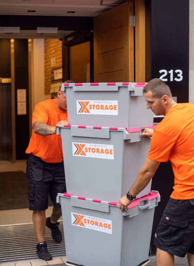 Storage collection and handling in London
